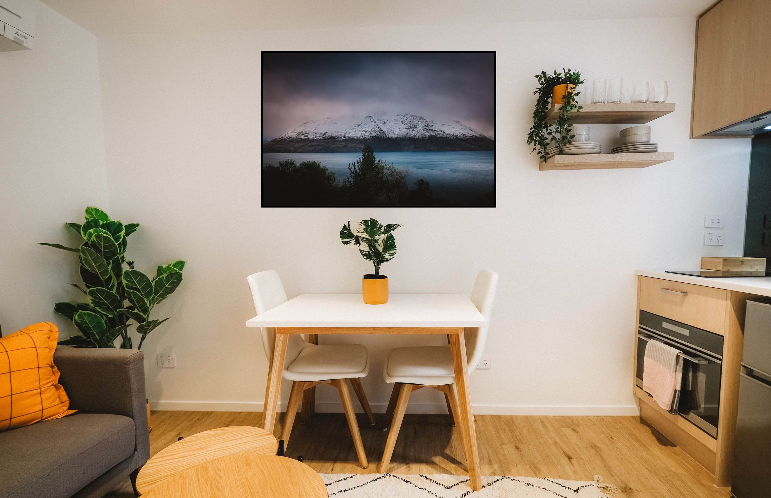 Picture on wall