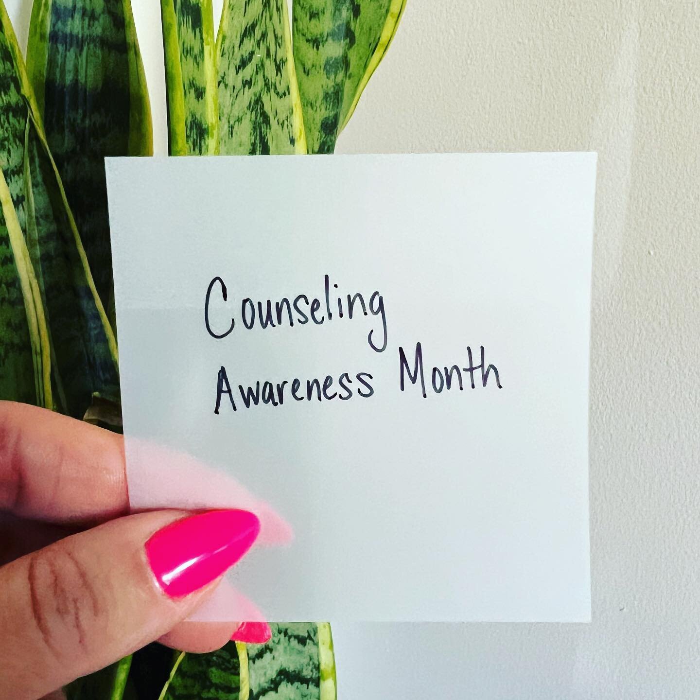 April is Counseling Awareness Month! 
It&rsquo;s not only a time to raise awareness and reduce stigma around mental health (salud mental) but it is also a time to recognize the dedication of counselors helping individuals  heal, growth and improve th