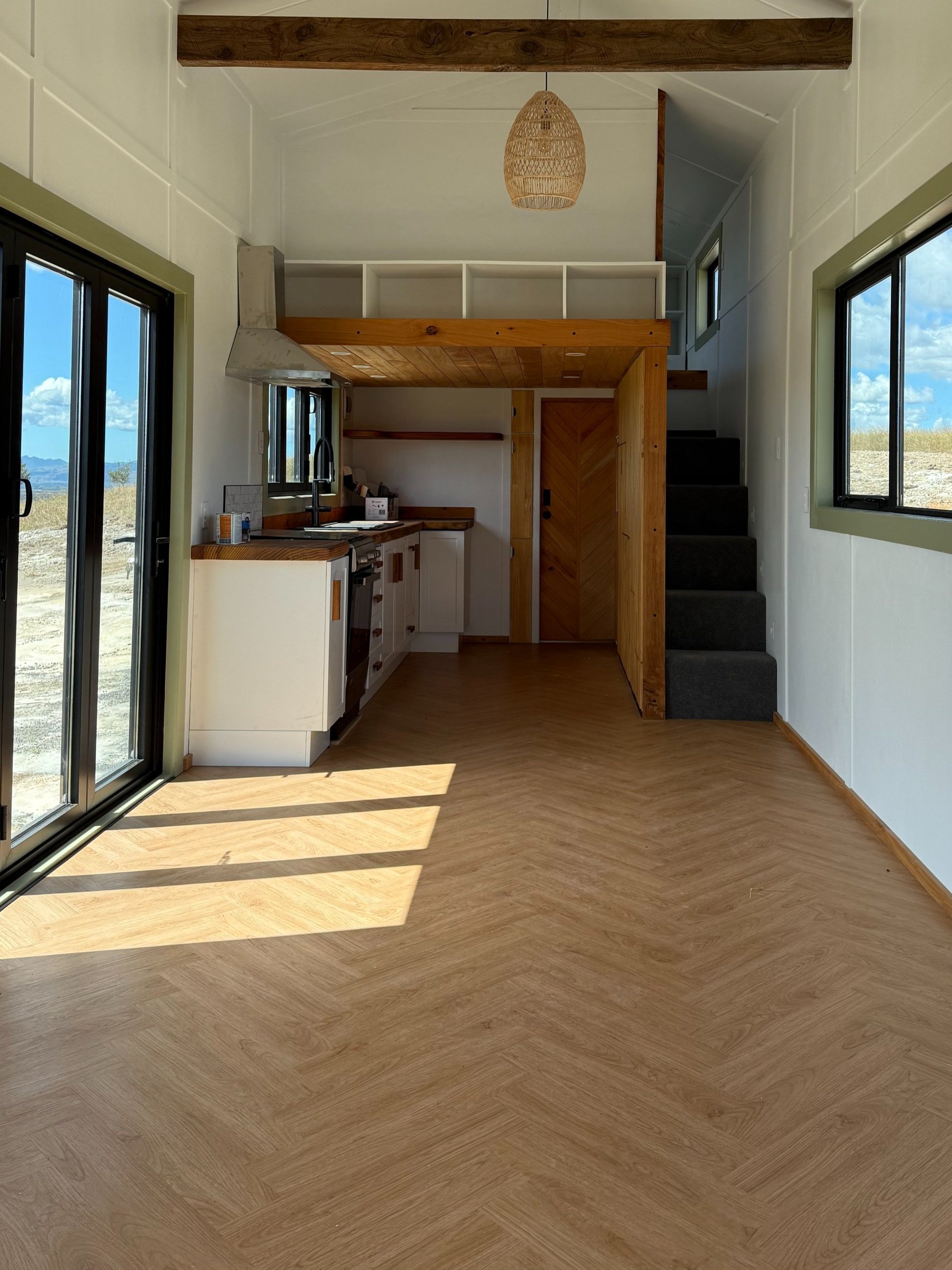 Herringbone flooring