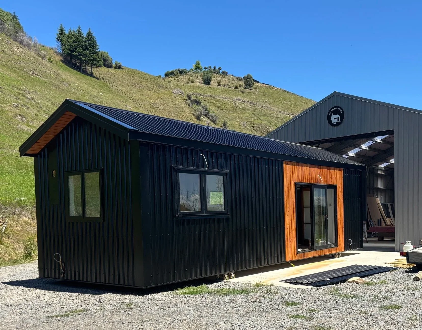 Ebony cladding