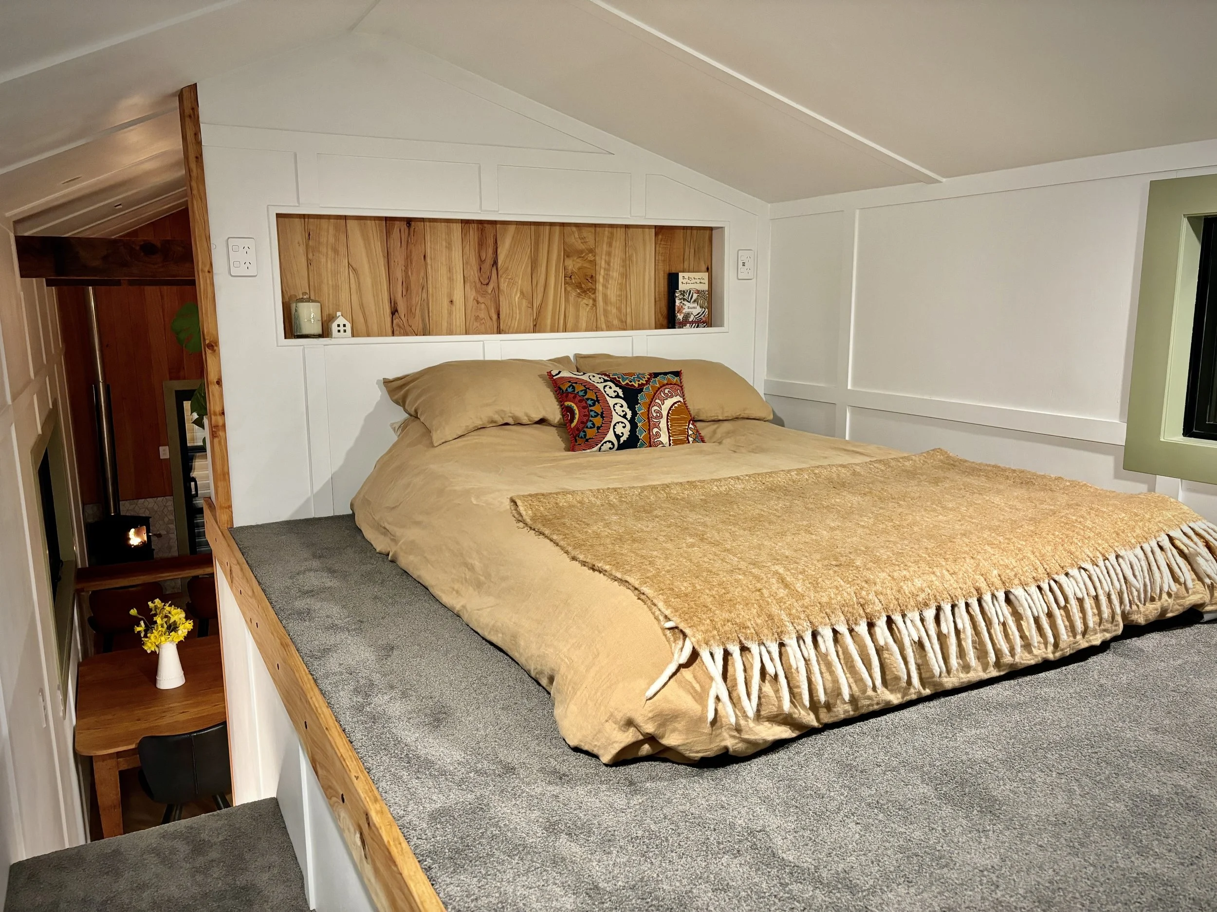 upstairs showing bed at night.jpg