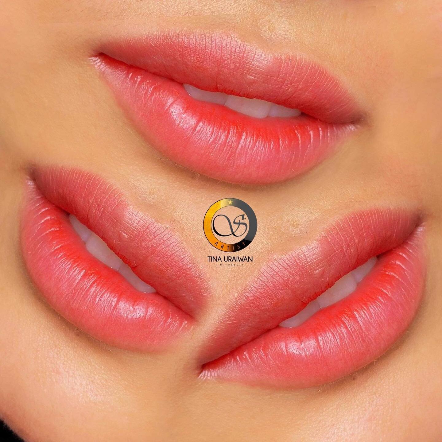 Lip tattoo by Tina ✨ how amazing does the lips look!? Looks very natural yet the perfect shade of pink to compliment the skin tone! Love it! Book your appointment now! Dm for more details 💋