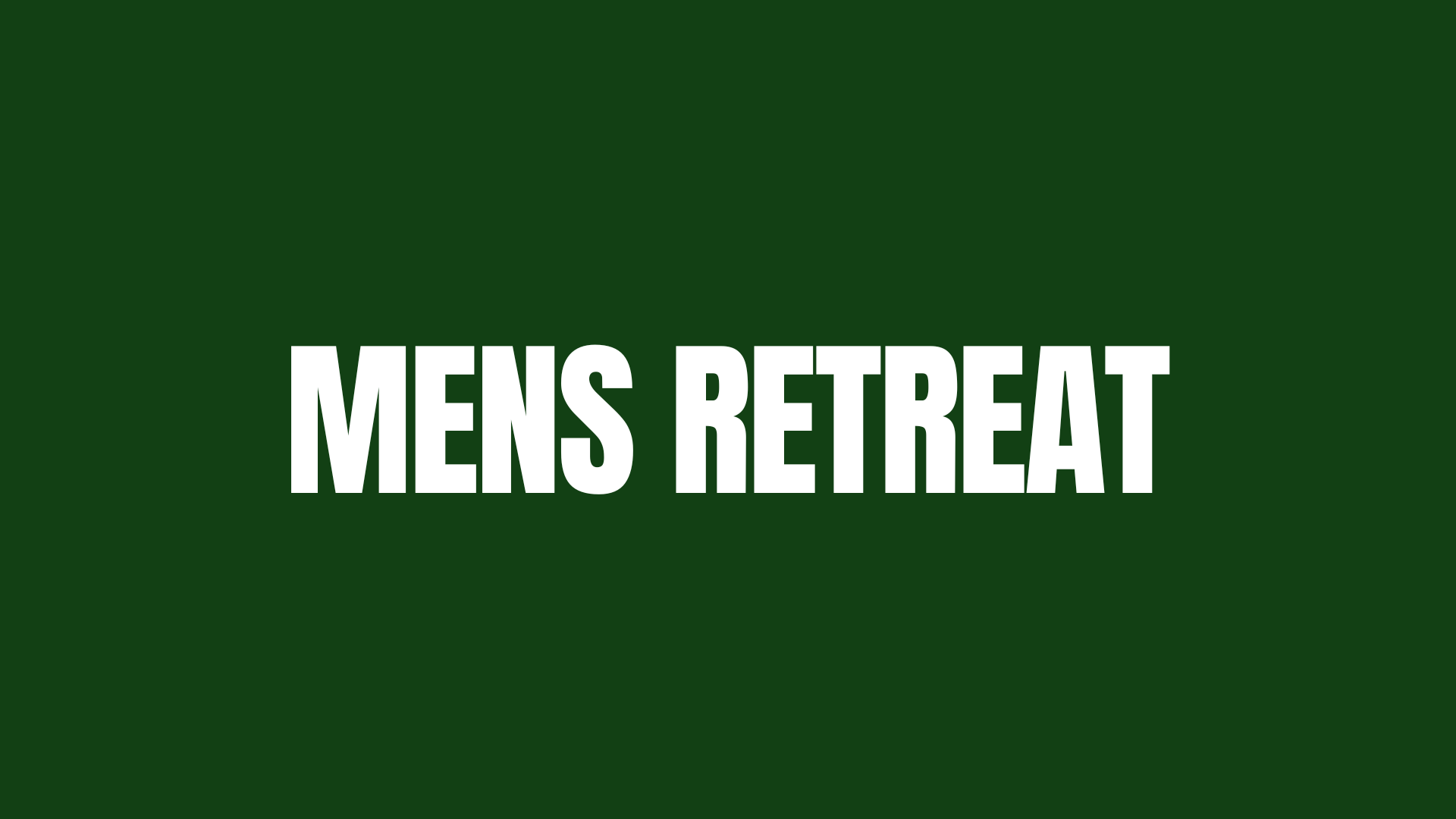 Mens Retreat