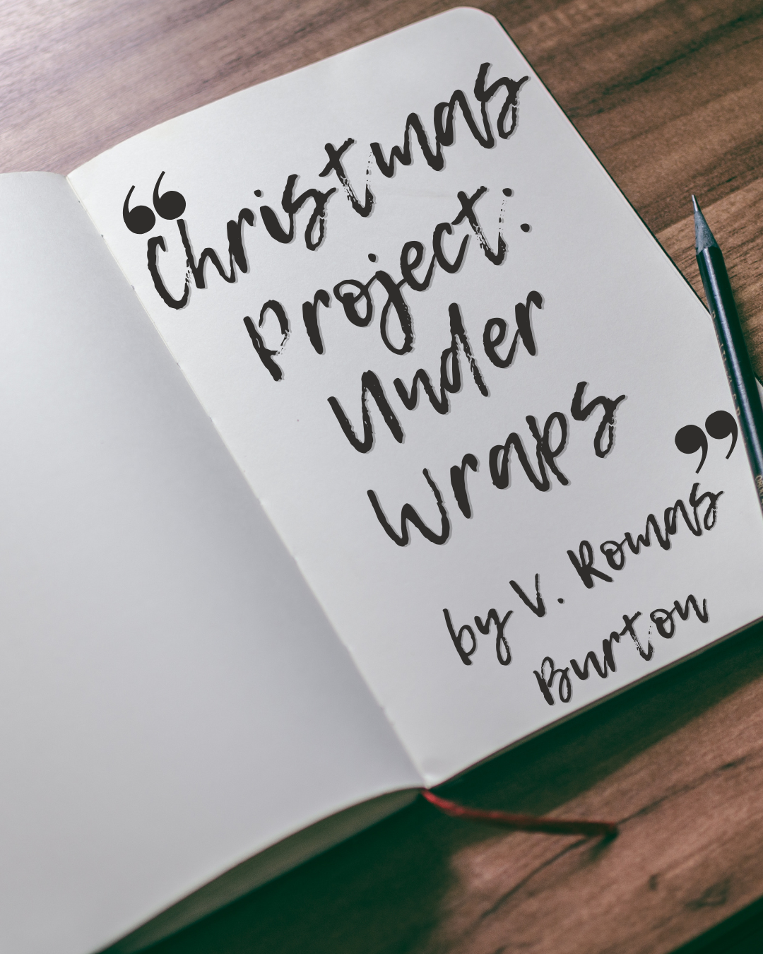 By V. Romas Burton, Title, cover, and release date yet to be announced... Line Edits completed May 2025