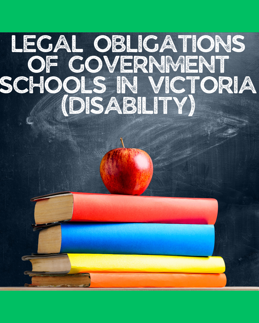 Legal Obligations of Government Schools in Victoria