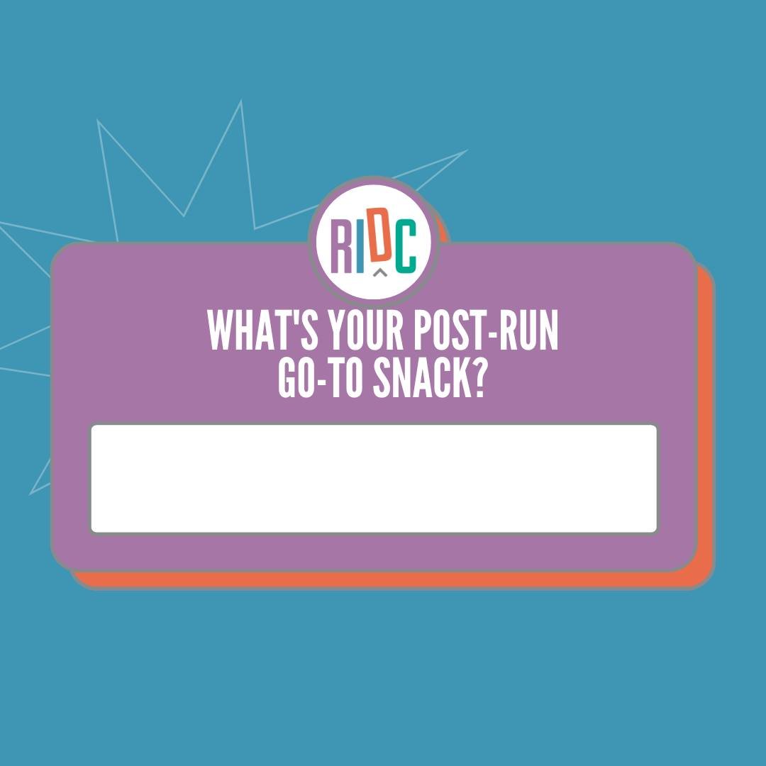We're back with another question for our community! What is your post-run go-to snack? 😋 Share your fav below to give others in our community a few suggestions for their next snack break!

#Running4Diversity #RunningTips