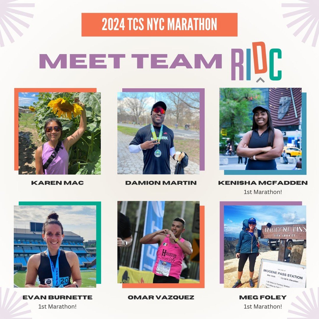 🎉 Meet the team running the TCS NYC Marathon with the RIDC!

The Running Industry Diversity Coalition's (RIDC) mission is to unite the running industry to improve the inclusion, visibility, and access for Black, Indigenous, and other People of Color