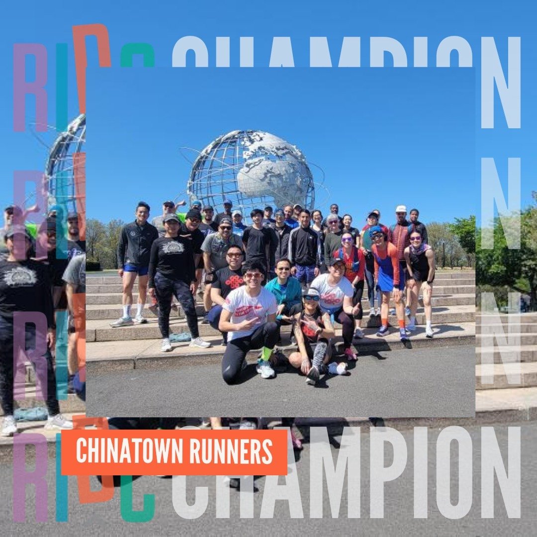 🥇🎉 Our next champion is @ChinatownRunners, a community created in response to the xenophobia that occurred during the COVID-19 pandemic based on a desire to bring positivity back to Asian American communities.

Chinatown Runners has grown to be a t