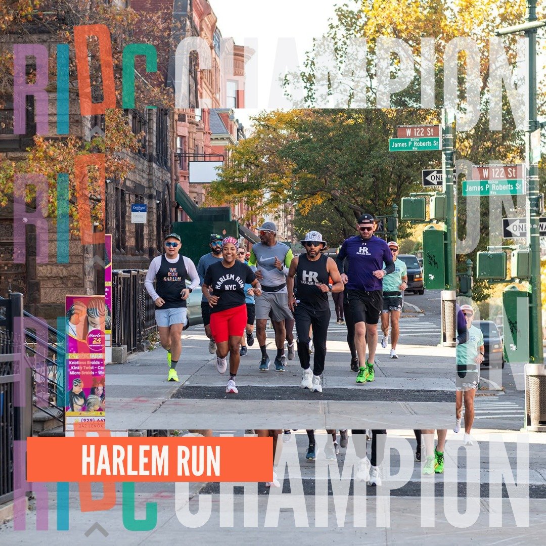 🏆 Our next champion may sound familiar, as it is the run crew of one of our founding members, Alison Mariella D&eacute;sir. Harlem Run&rsquo;s story is well-known thanks to Alison&rsquo;s book, Running While Black, and in a short amount of time, the