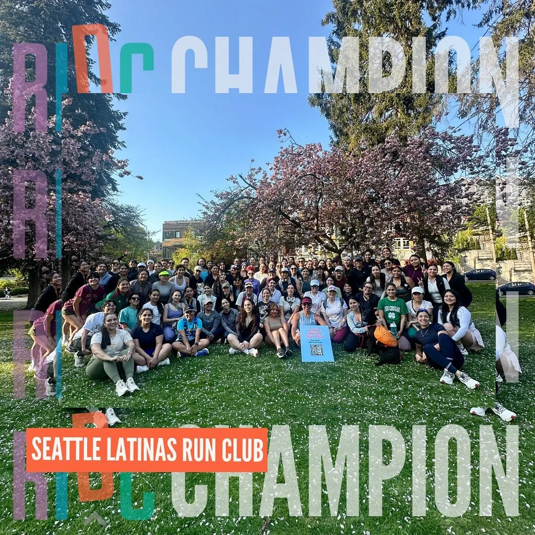 🥇 Our next RIDC Champion is Seattle Latinas Run Club! SLRC was created with the hopes of holding space not just as runners but as Latina women and femmes, to create something bigger than a group that runs together once a week.

🏆 We were lucky enou