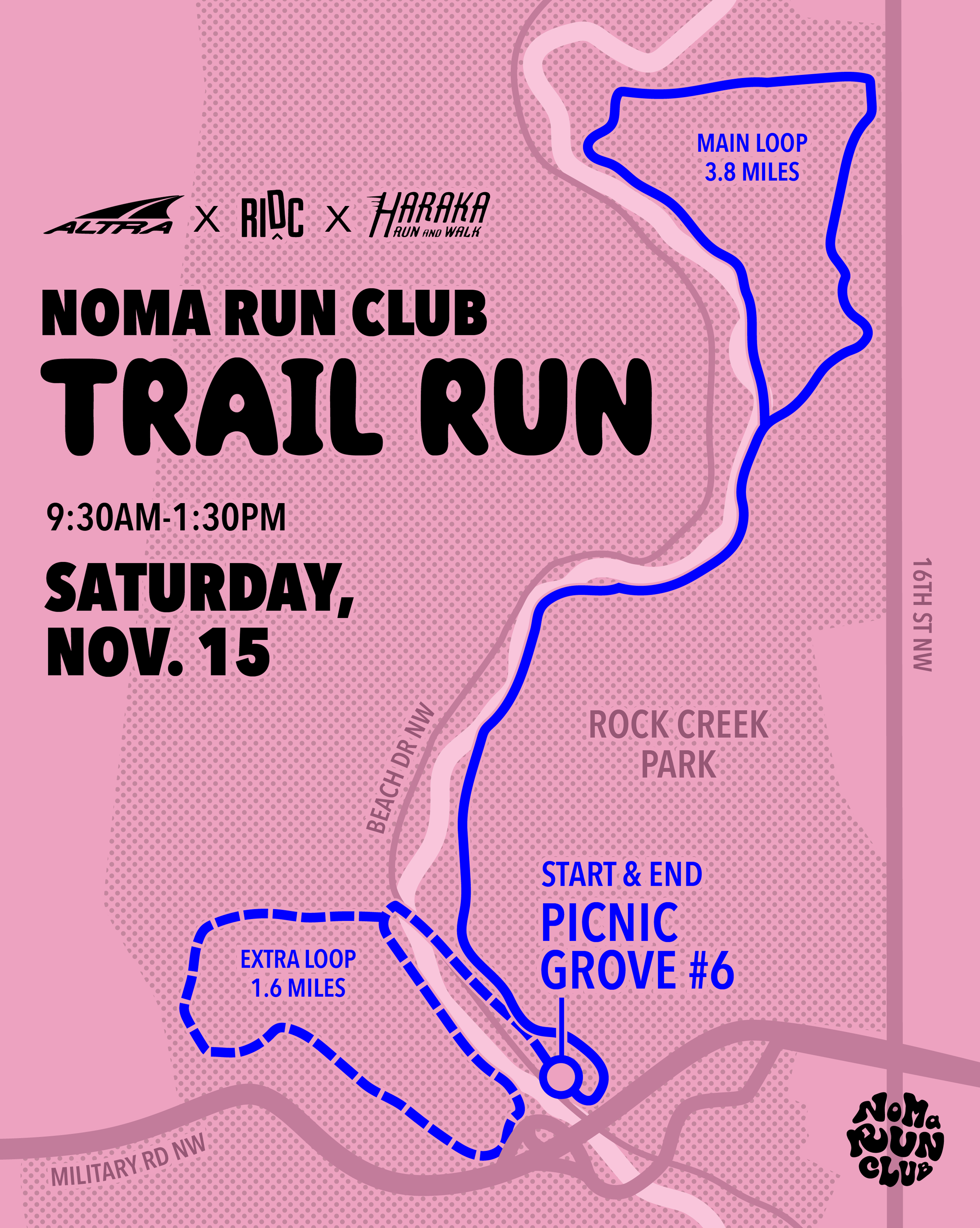 NoMa Run Club Trail Run