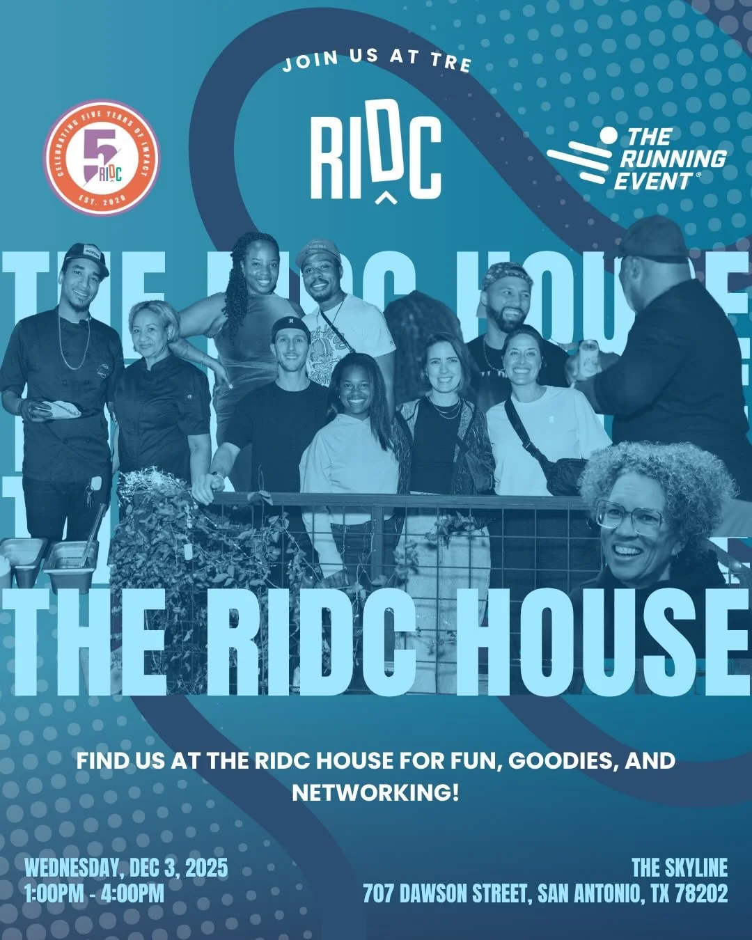 🥳 The Running Event 2025 is almost here, and the RIDC is pulling up to San Antonio with big energy and even bigger community vibes. Here&rsquo;s what we&rsquo;ve got lined up:

🏠 The RIDC House We&rsquo;re opening the doors to the very first RIDC H