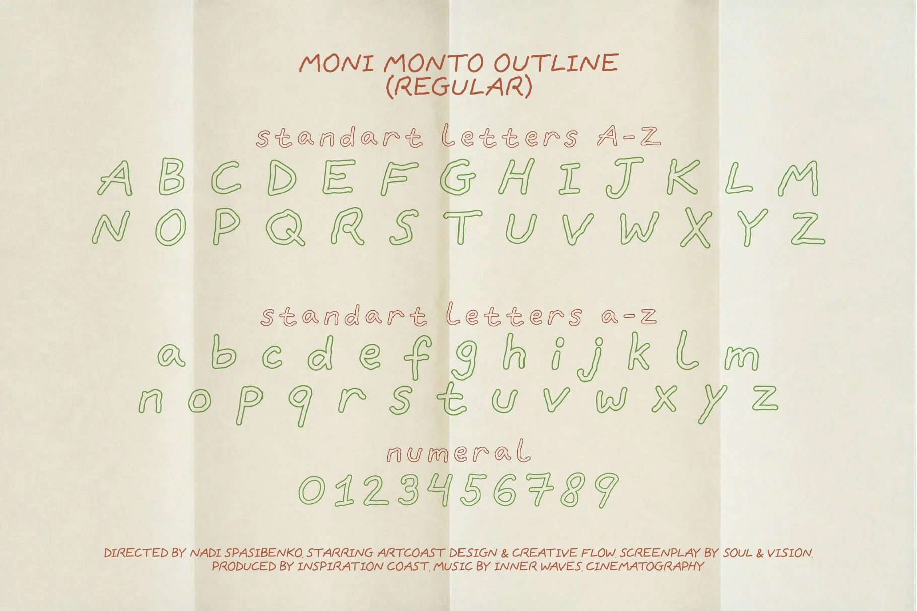 Moni Monto — Playful & Groovy Font Duo
