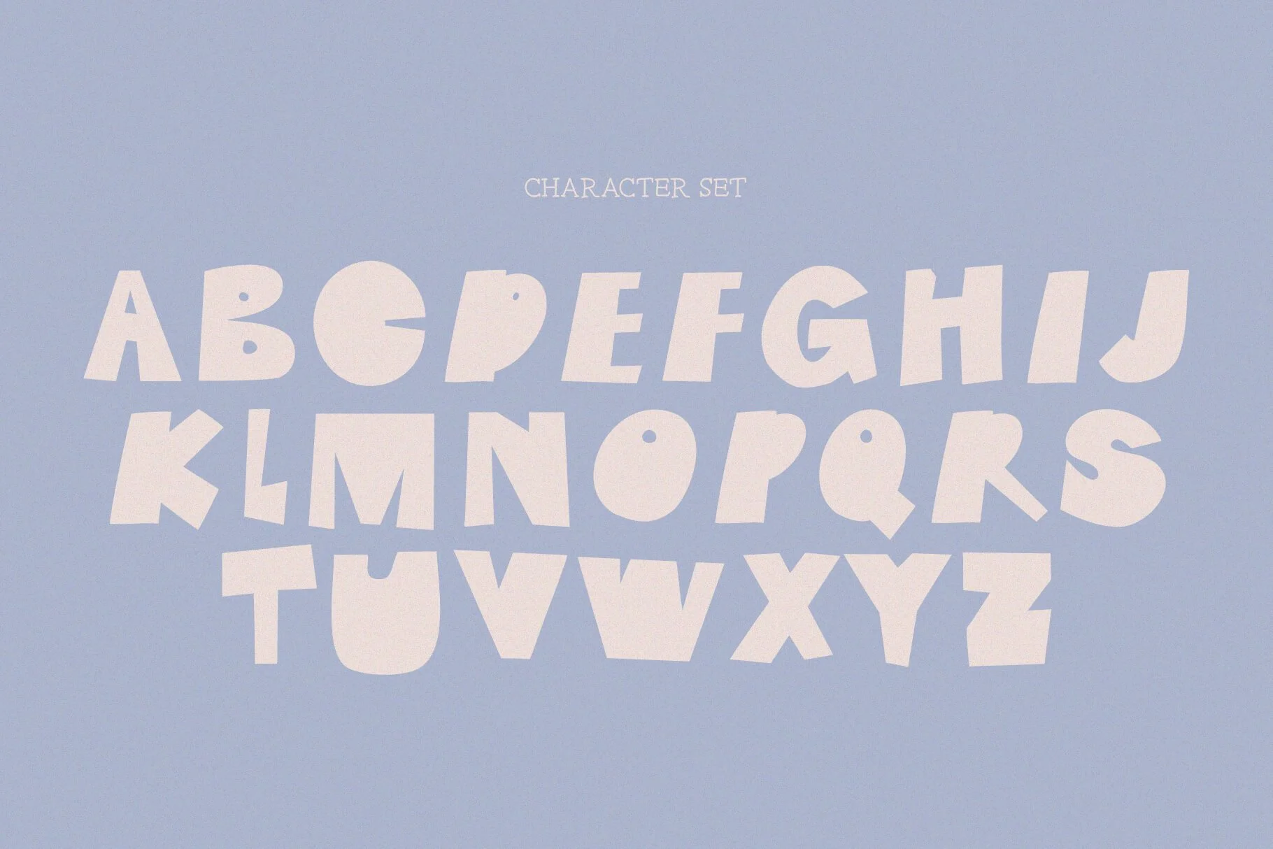 Bold quirky font with Cyrillic support