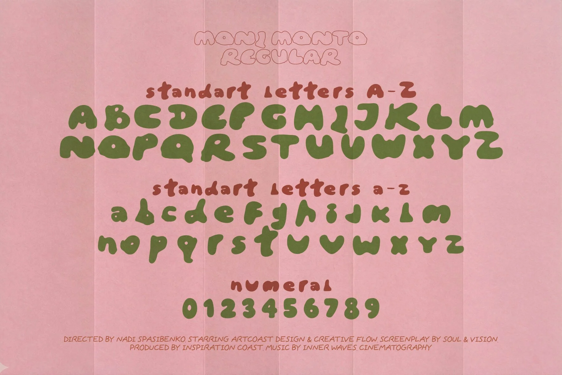 Moni Monto — Playful & Groovy Font Duo