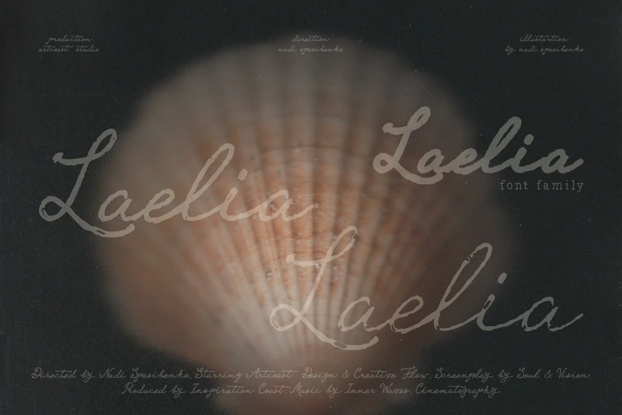 Laelia Elegant Script Font for Branding, Luxury Wedding Typeface