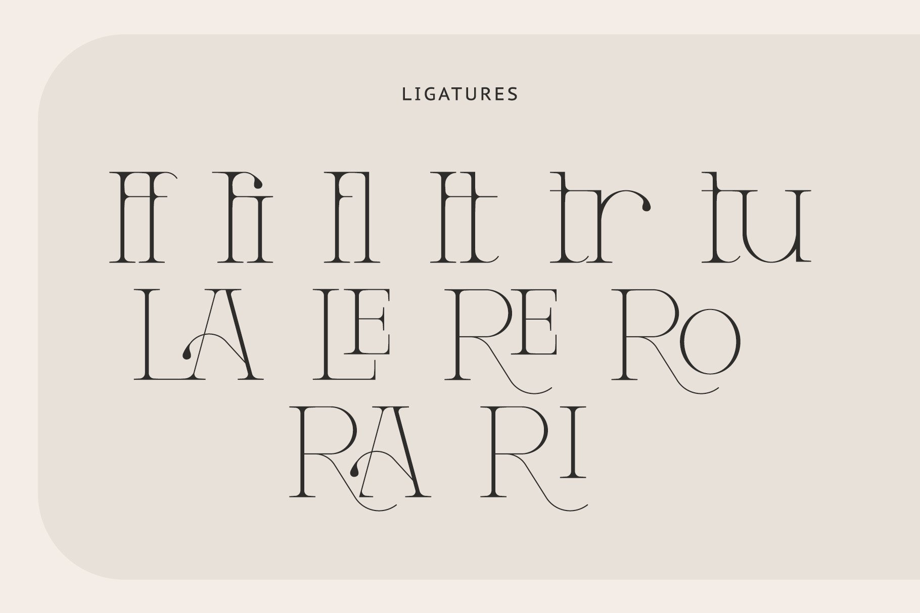 SA Celeri - Modern Serif Font