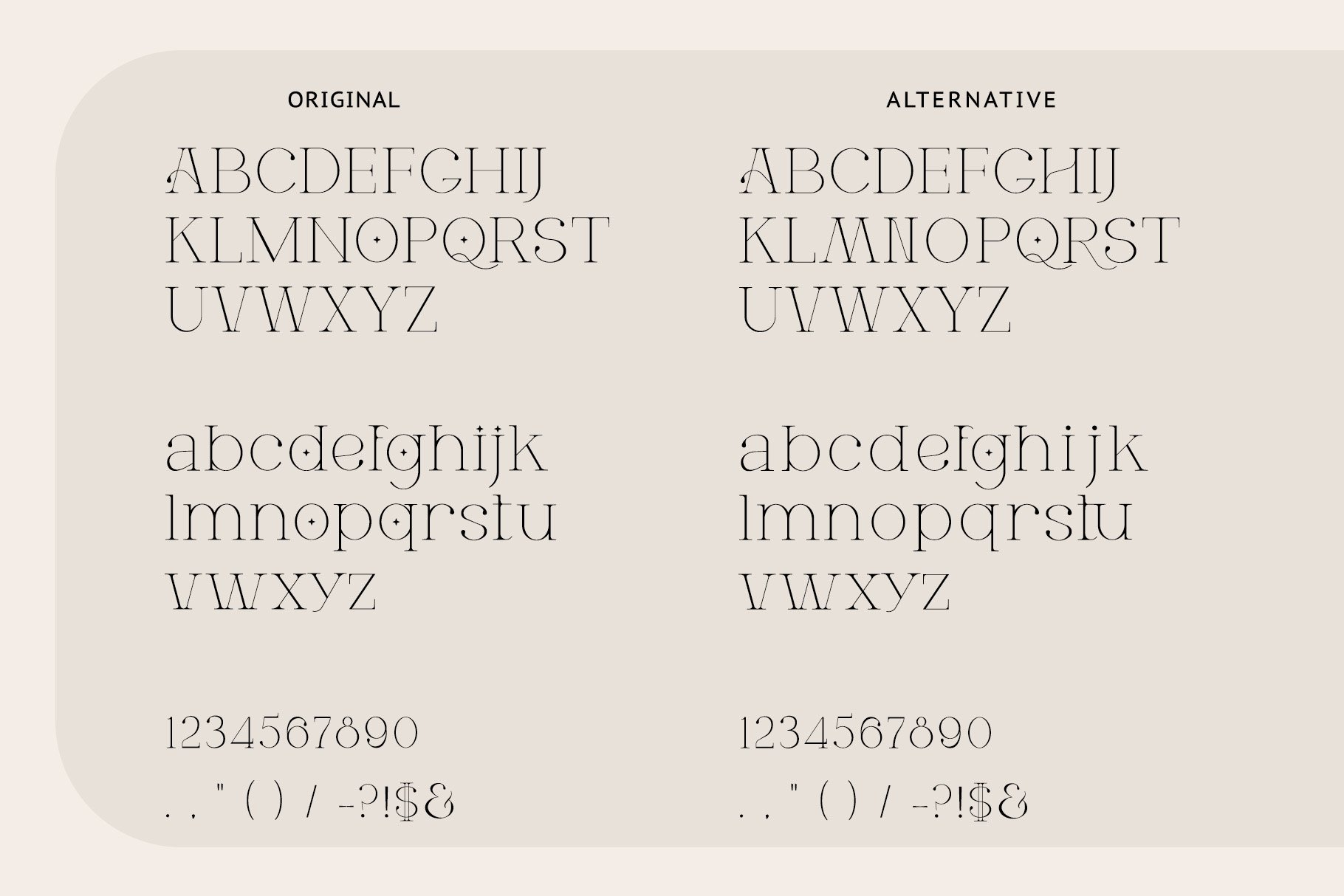 SA Celeri - Modern Serif Font