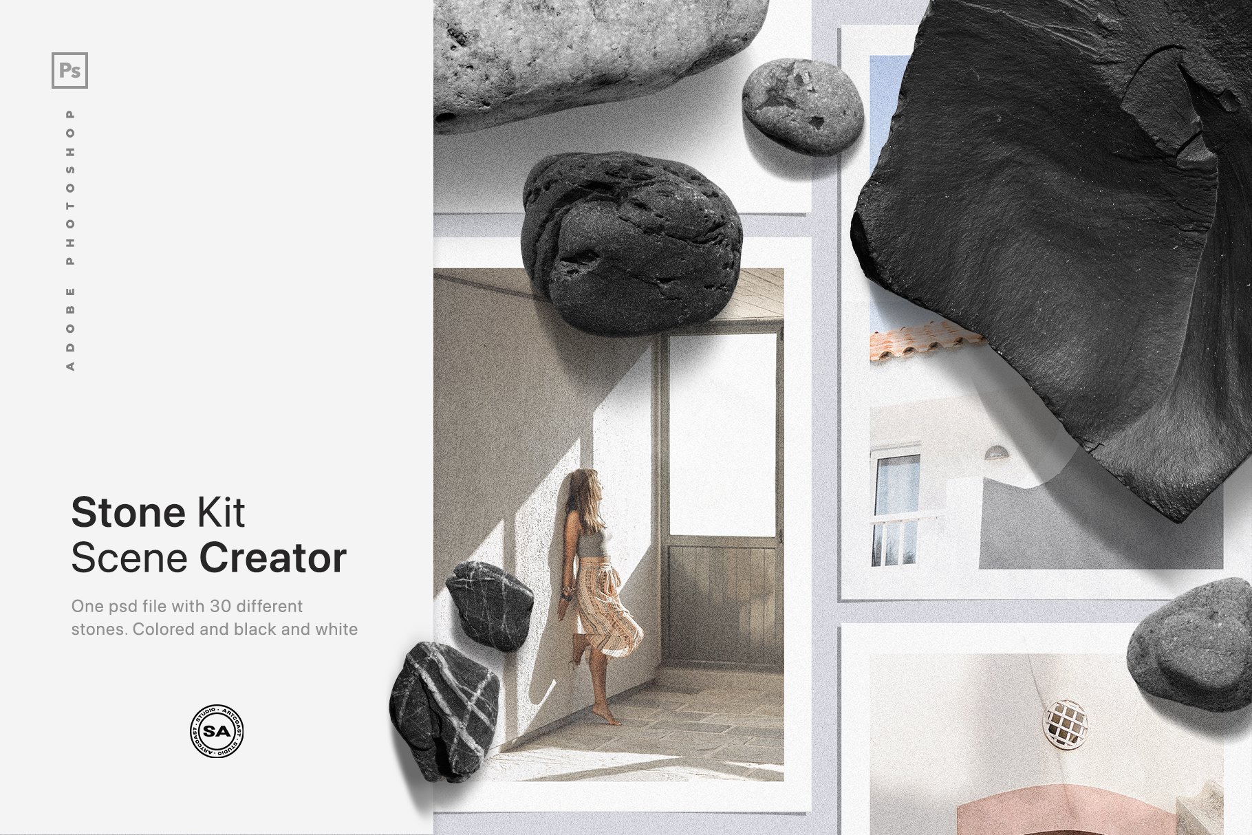 Realistic Stone Kit Scene Creator - Create Stunning Designs