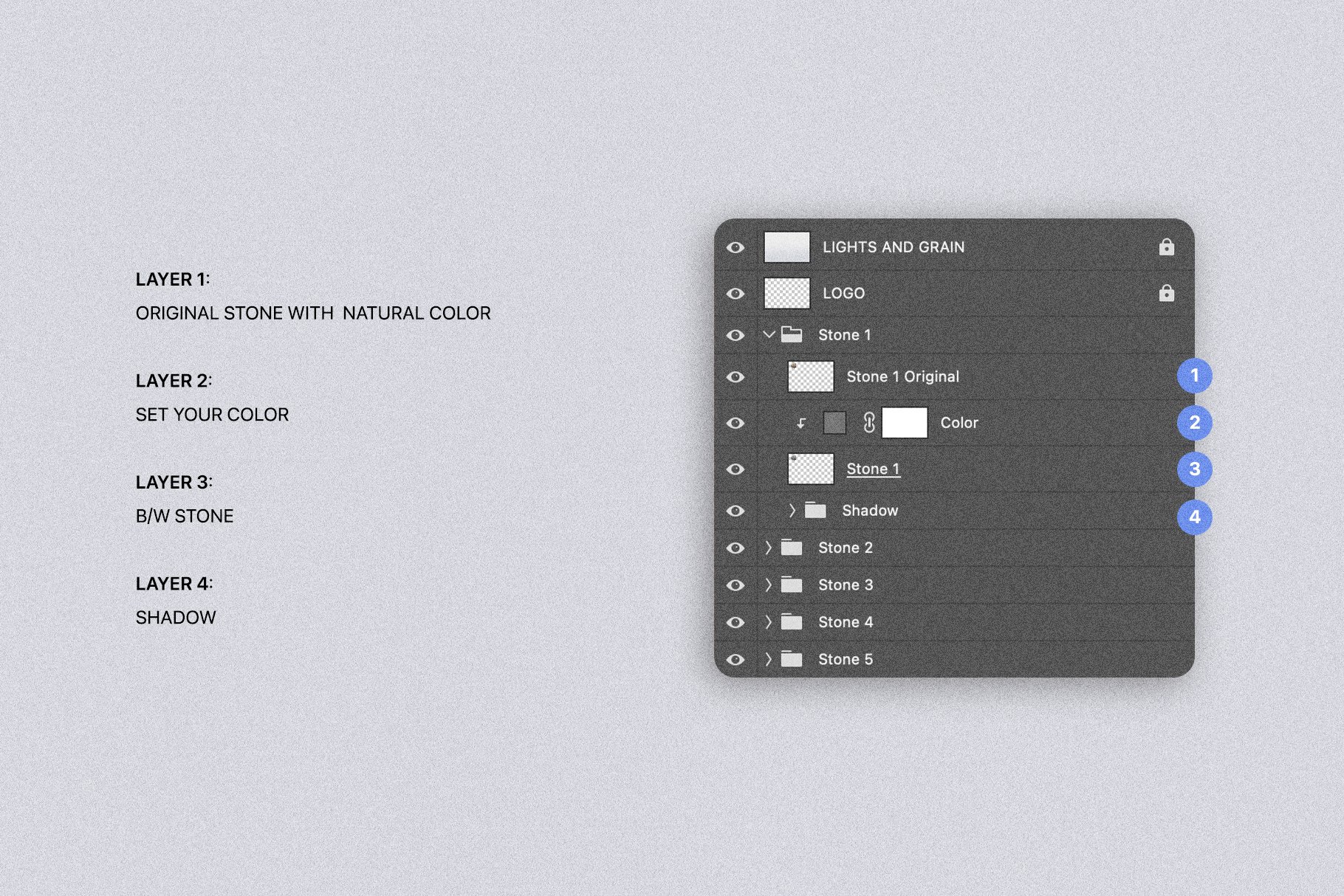 Realistic Stone Kit Scene Creator