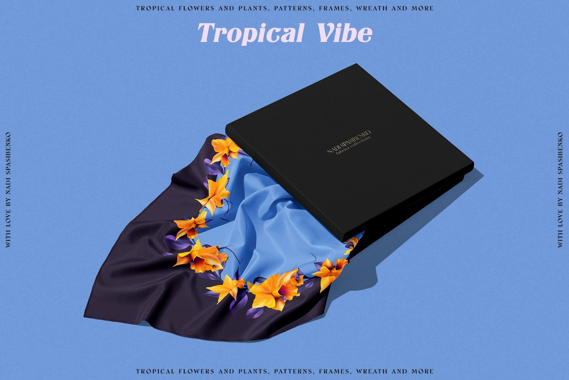 Floral Tropical Vibe - Illustration Collection