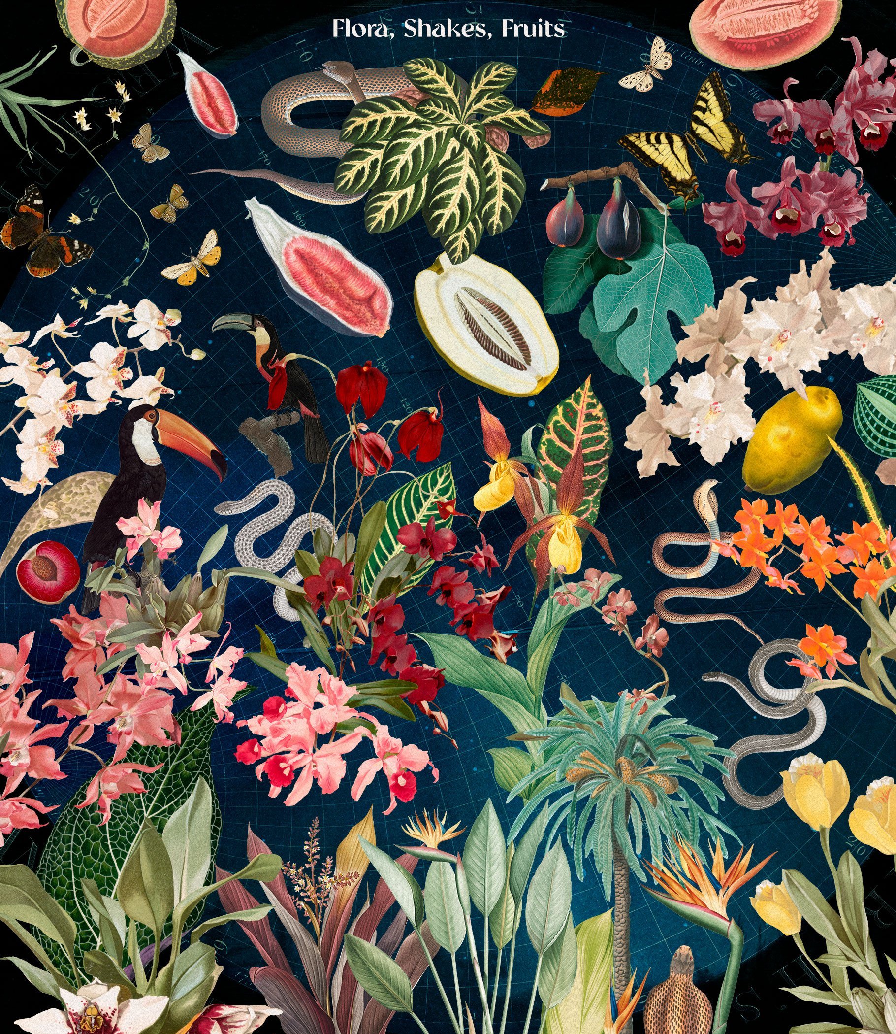 Mystical Retro Collage Maker