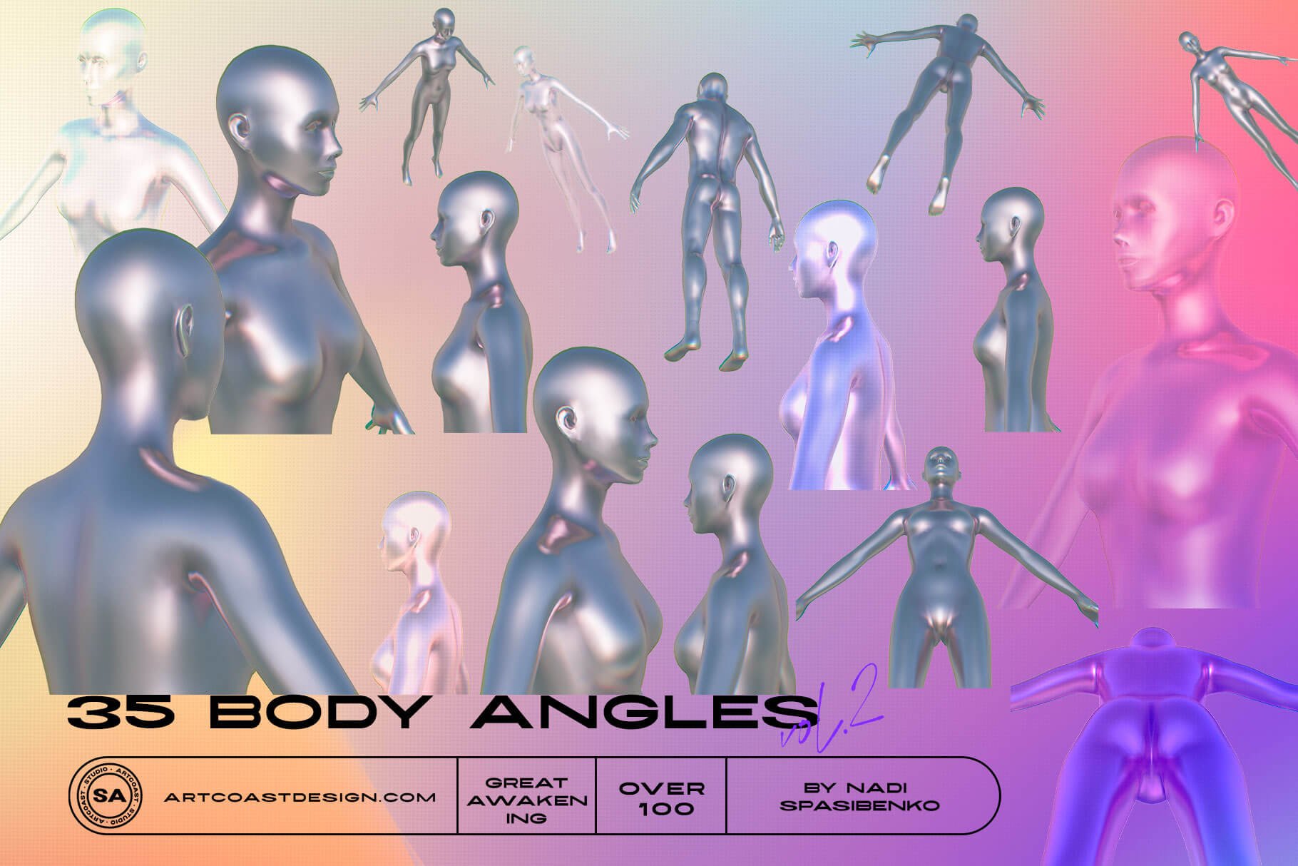 AWAKENING 3D Objects & Posters