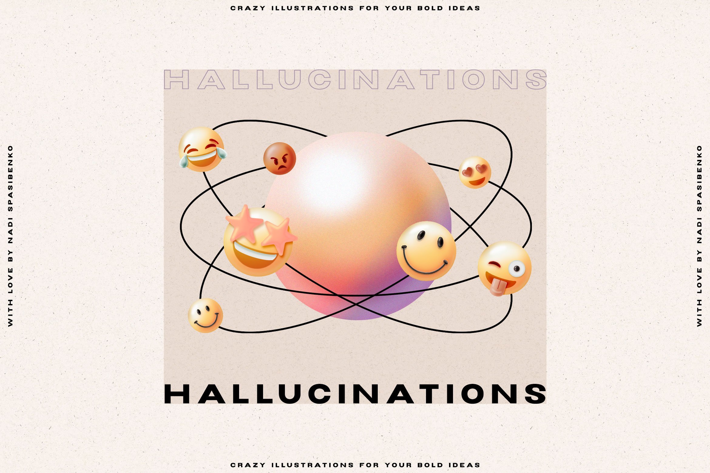 Hallucinations: 3D Illusions - Illustration Creator Kit