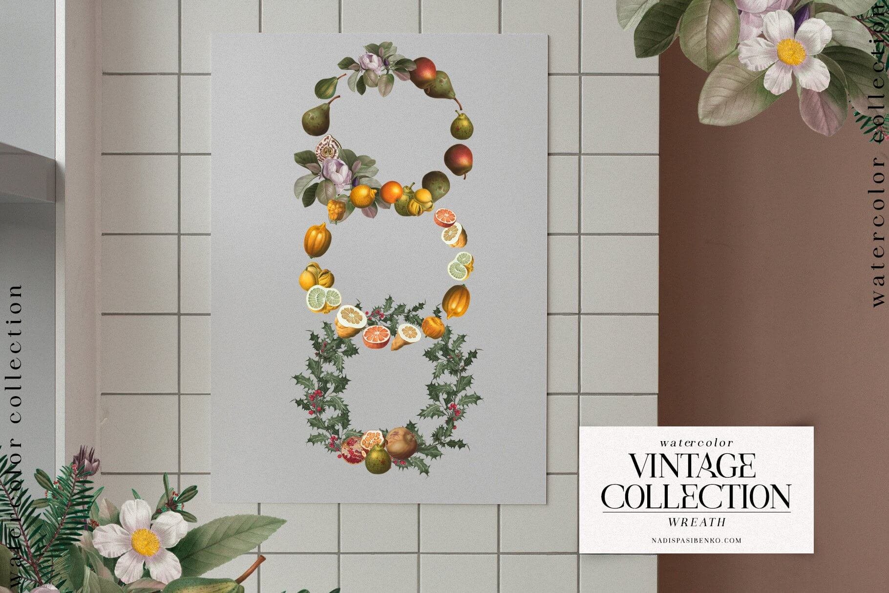 Vintage Collage Illustrations Collection - Creative Vintage Elements