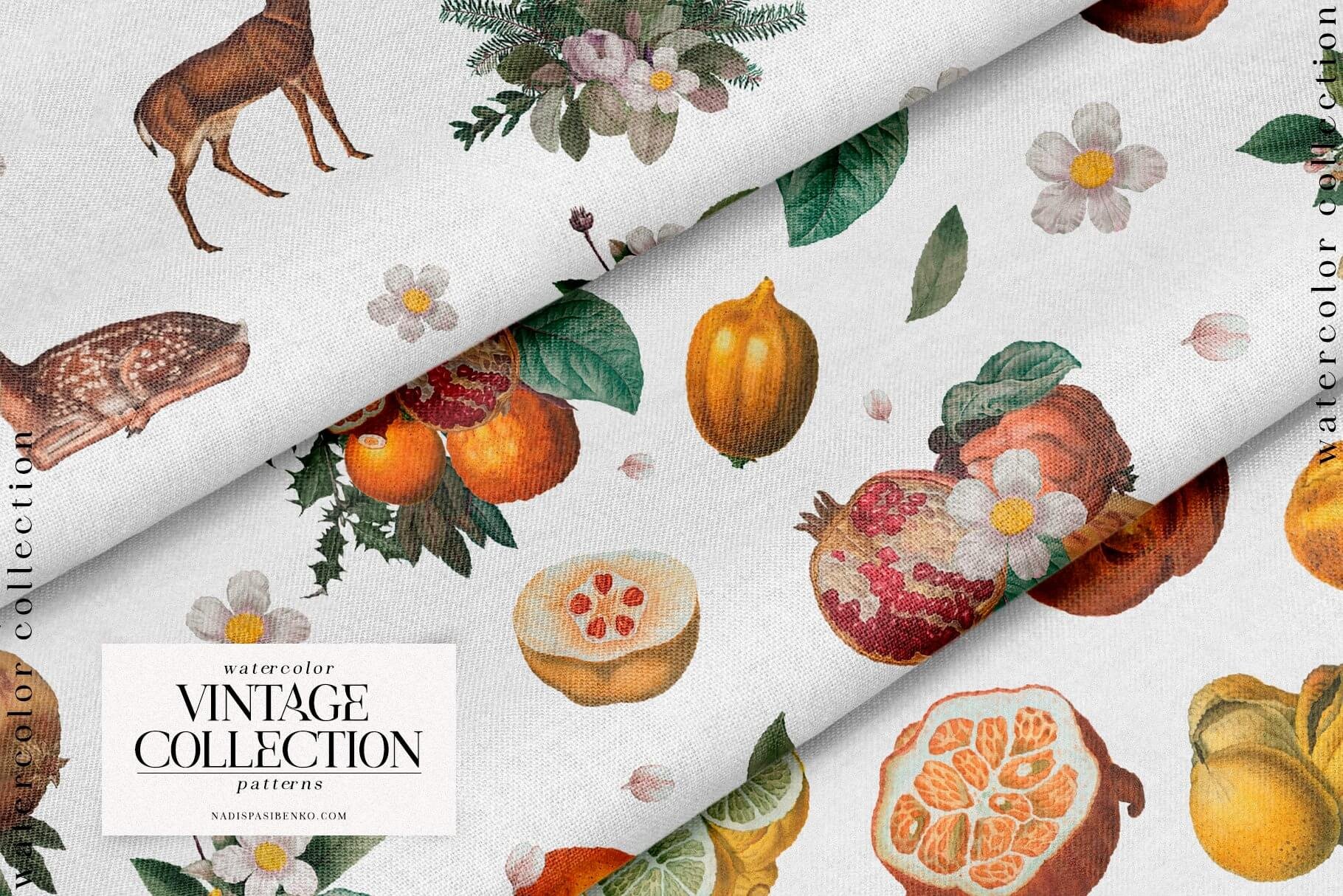 Vintage Collage Illustrations Collection - Creative Vintage Elements