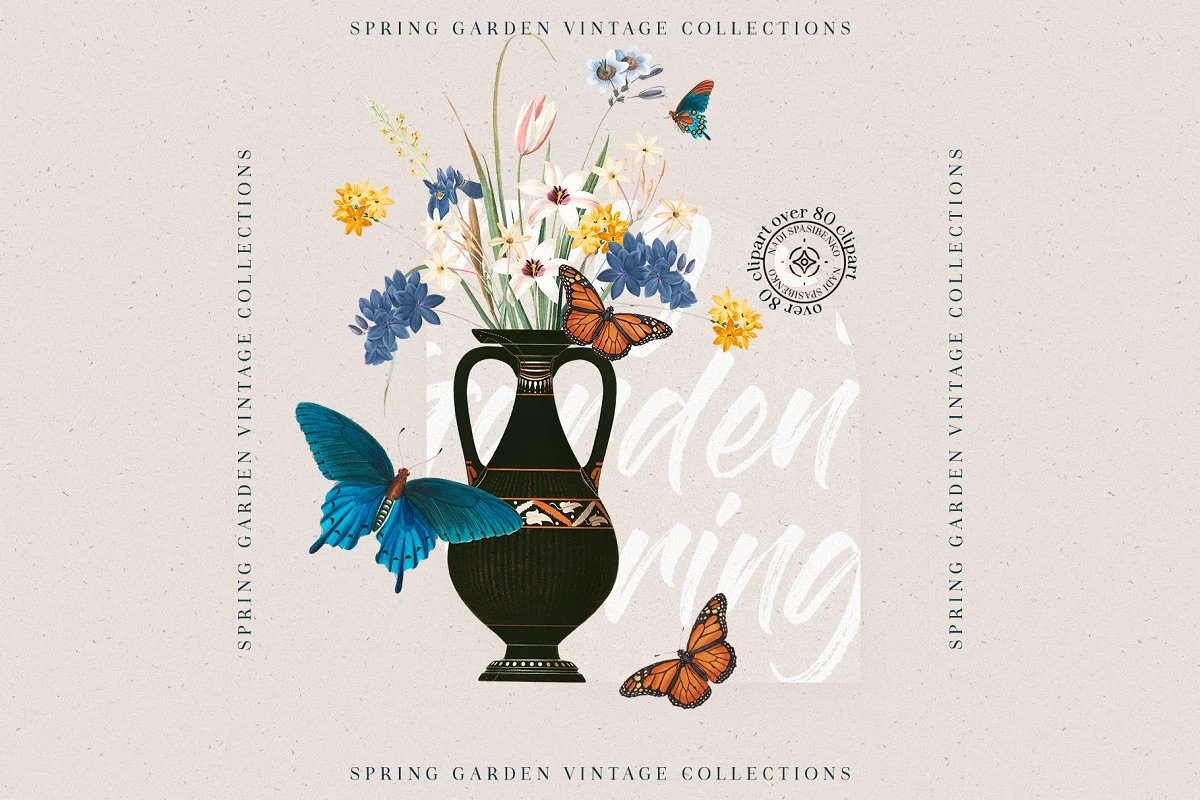 Create Beautiful Designs with Spring Garden Collection