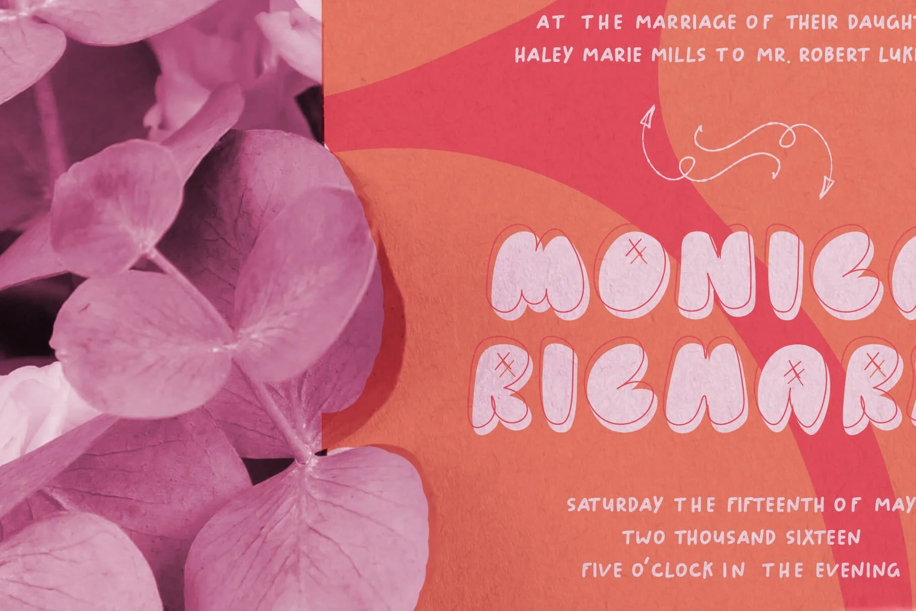 Love Bubble Wedding Invitations — Artcoast Studio
