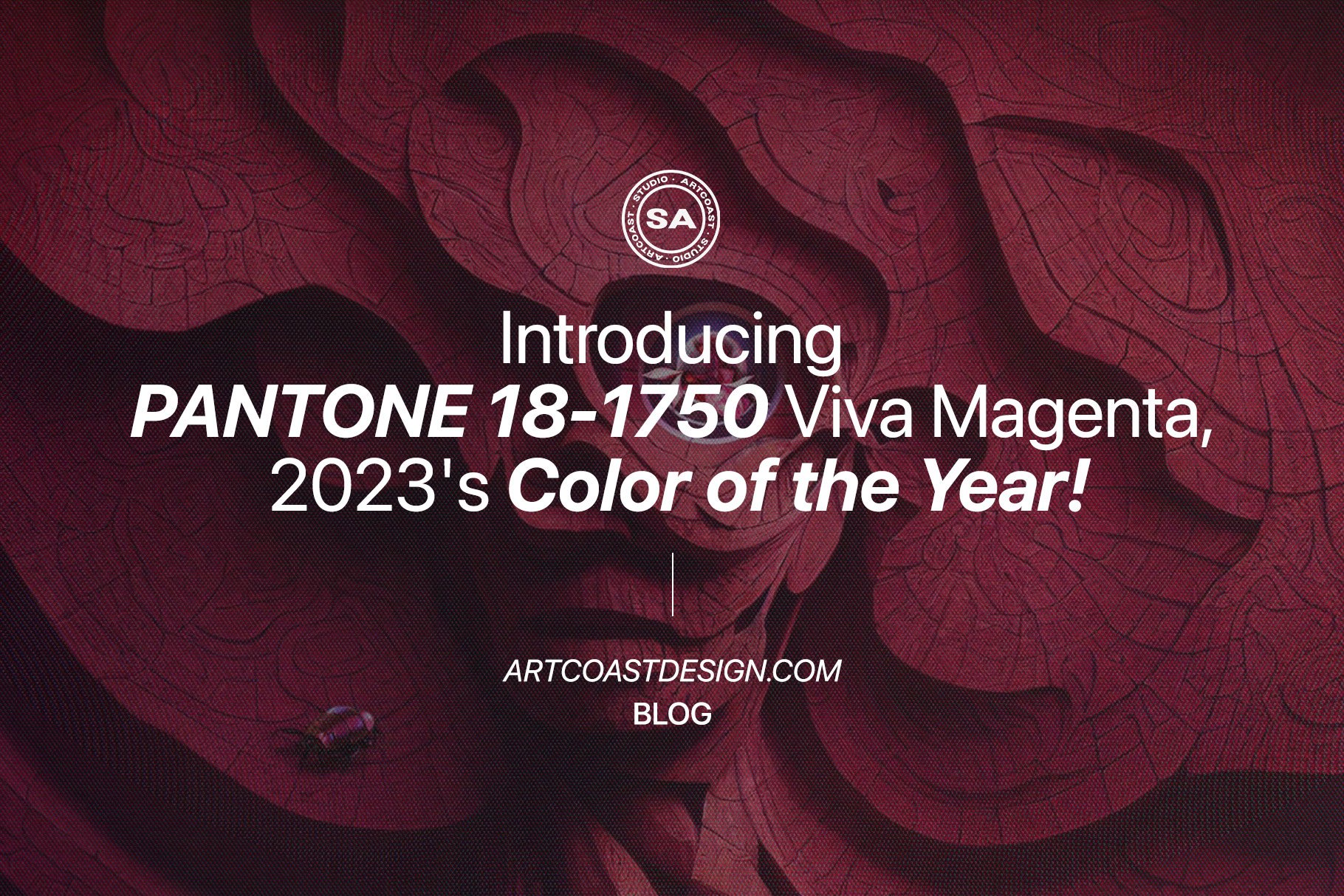 Introducing PANTONE 18-1750 Viva Magenta, 2023's Color of the Year!