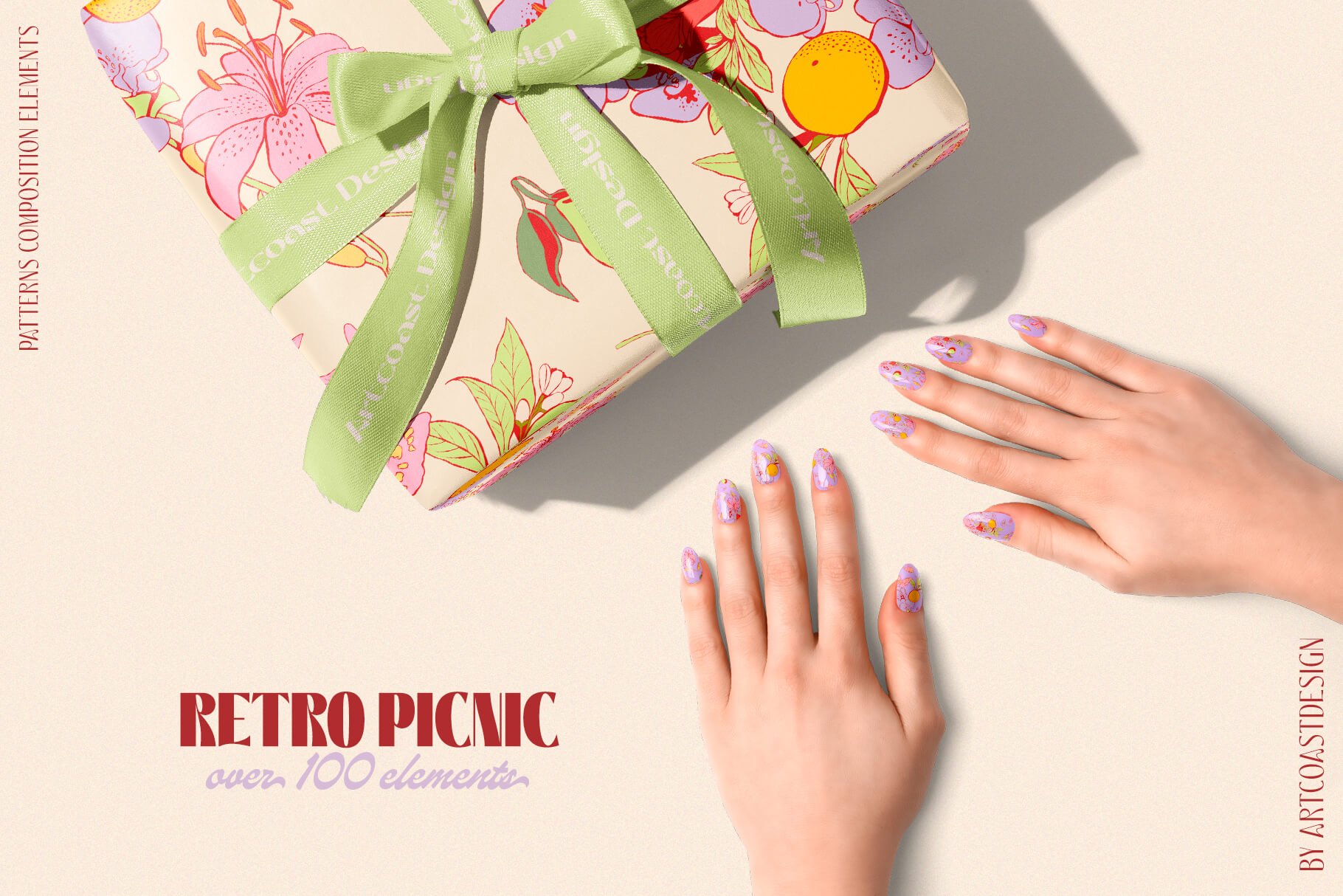 Retro Picnic & Affirmations Posters Vector
