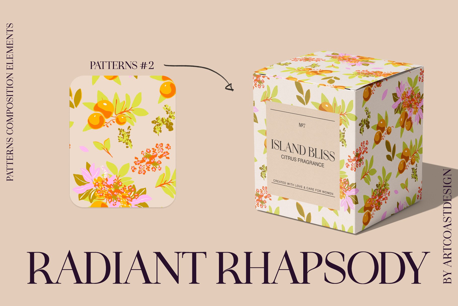 Radiant Rhapsody Vector Patterns