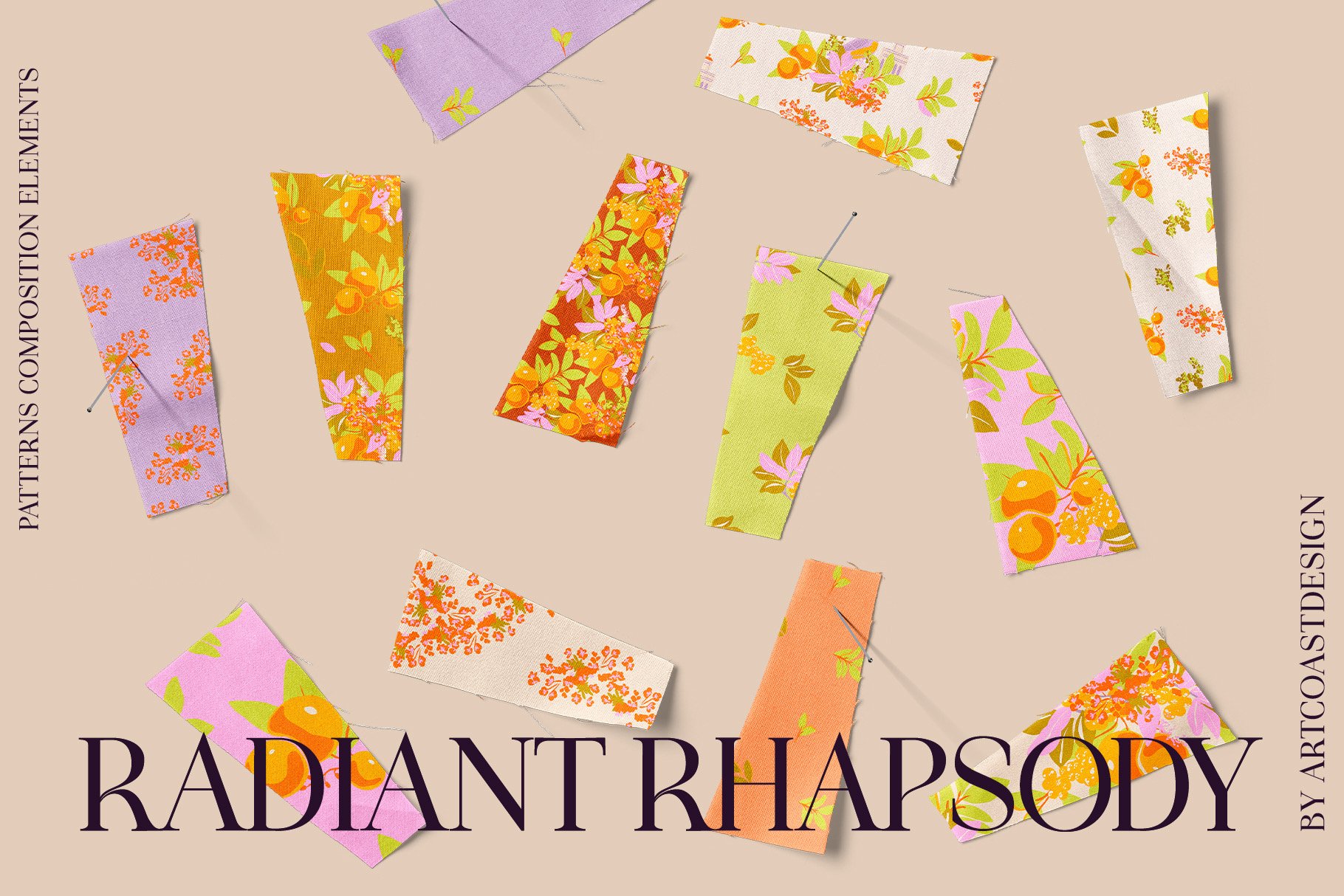 Radiant Rhapsody Vector Clipart & Patterns