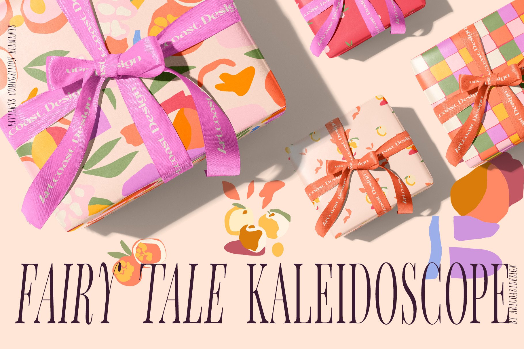 Fairy Tale Kaleidoscope Vector Art & Patterns Collection