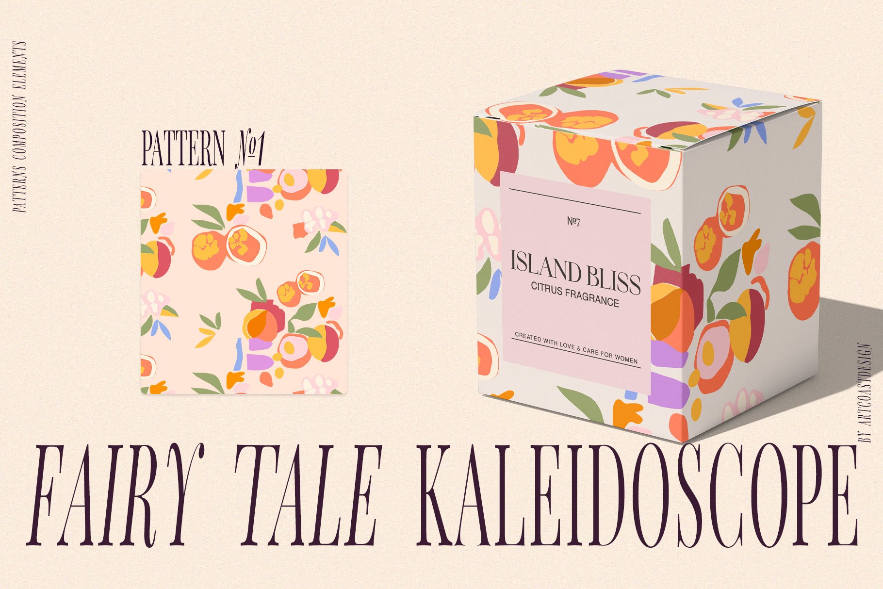 Fairy Tale Kaleidoscope Vector Art & Patterns
