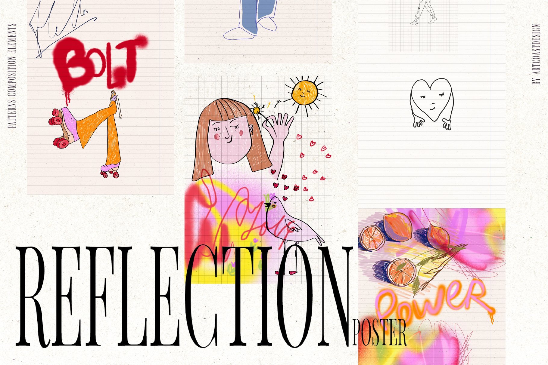 Reflection Scribble & Posters
