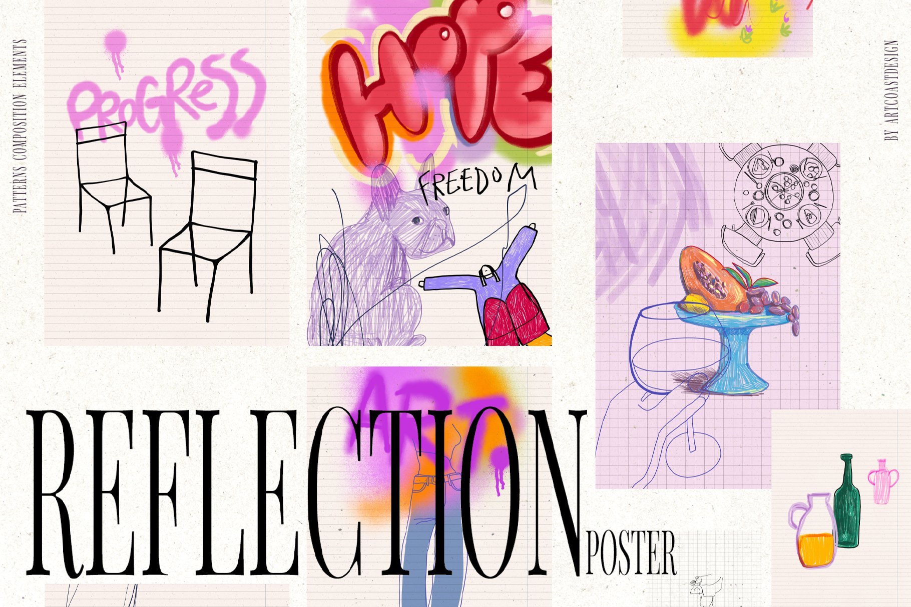 Reflection Scribble & Posters