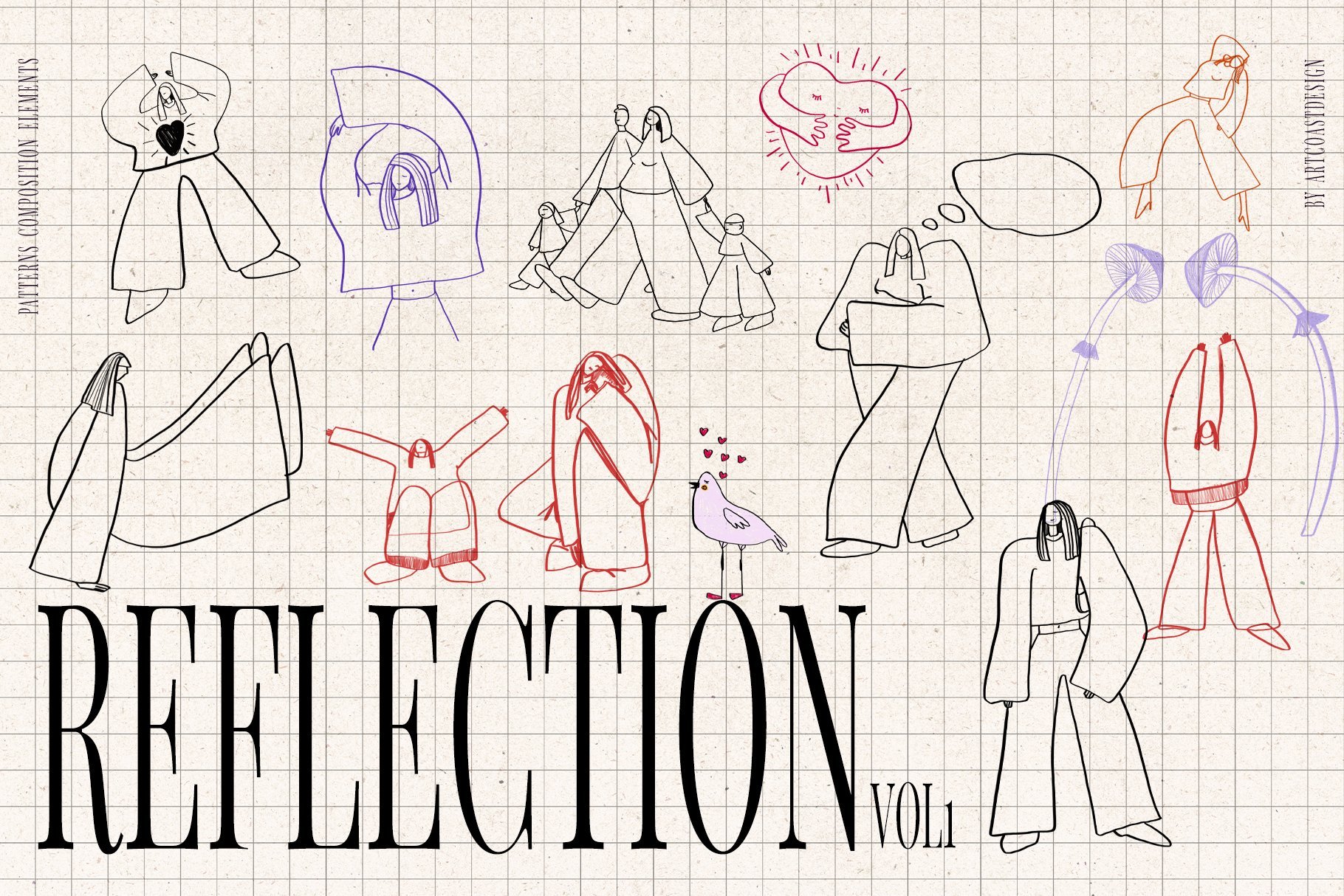 Reflection Scribble & Posters