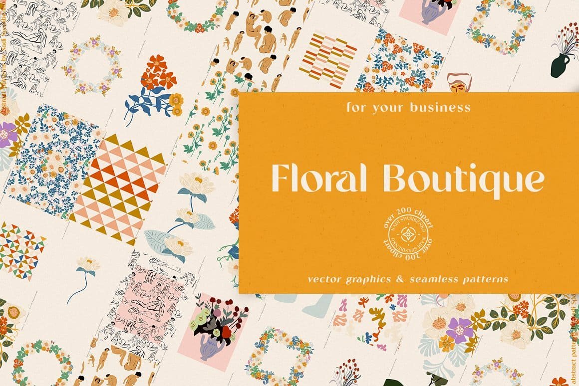 Ultimate 2000+ Collage & Graphic Design Bundle