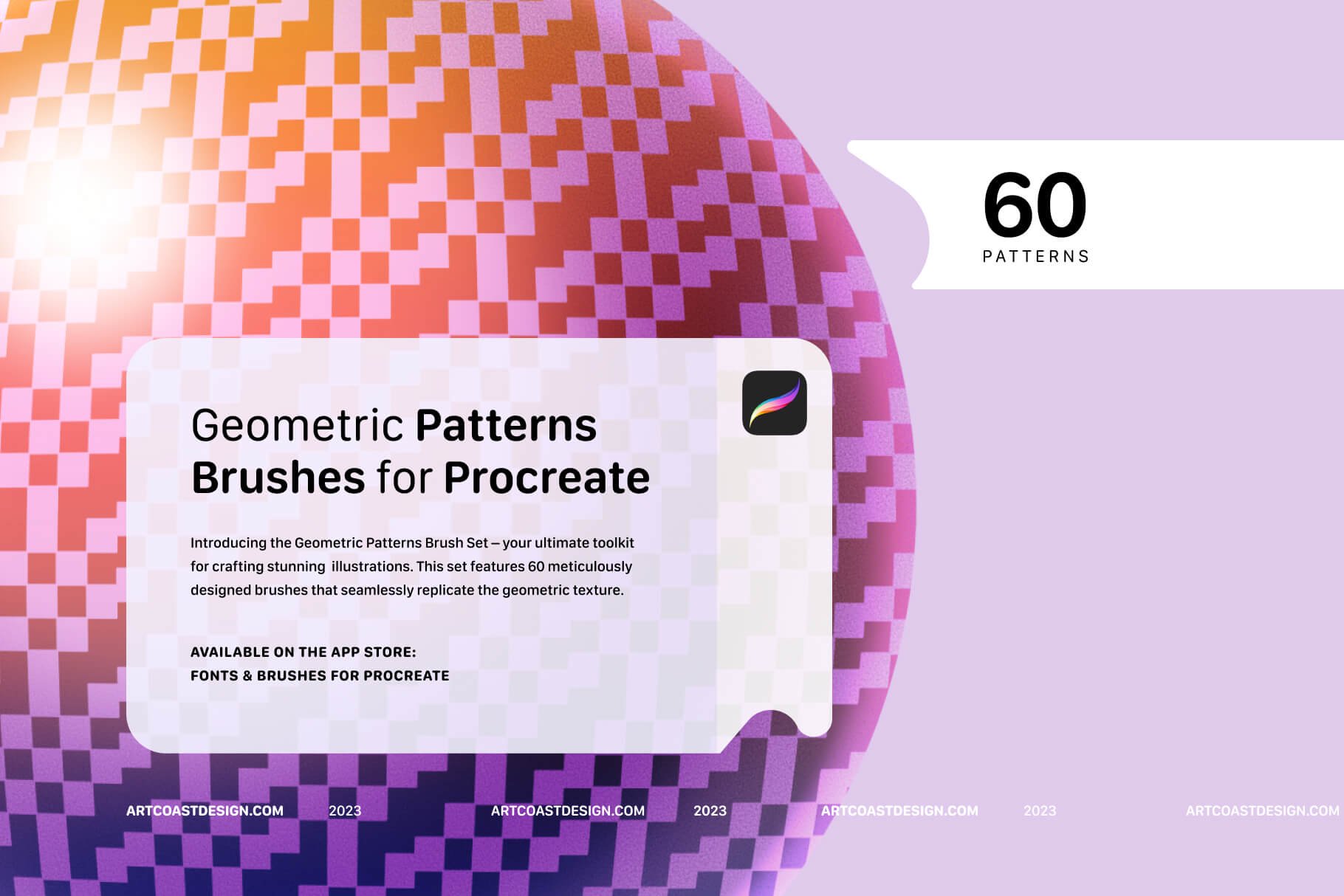 Geometric Patterns Brushes for Procreate
