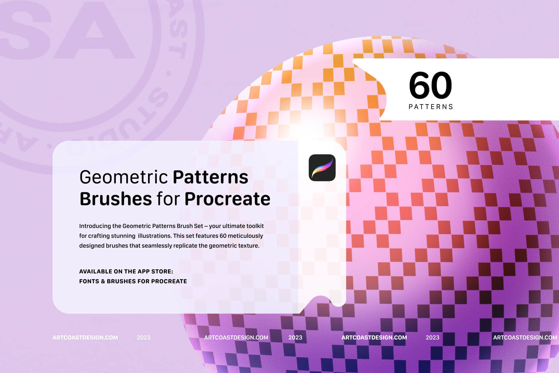 Geometric Patterns Brushes for Procreate