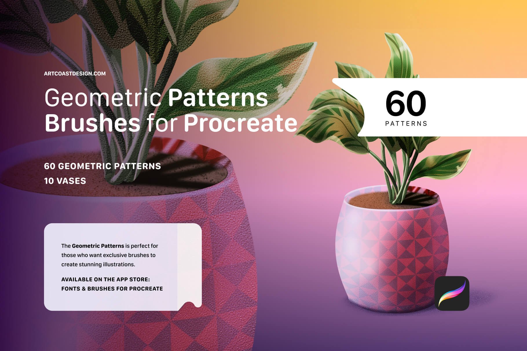 Geometric Patterns Brushes for Procreate