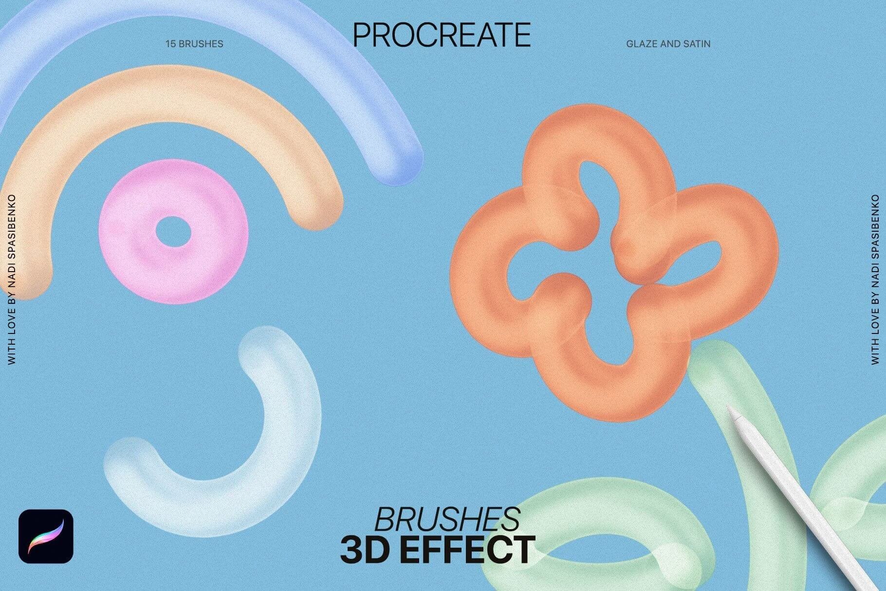 Revolutionize Your Art with 3D Procreate Brushes