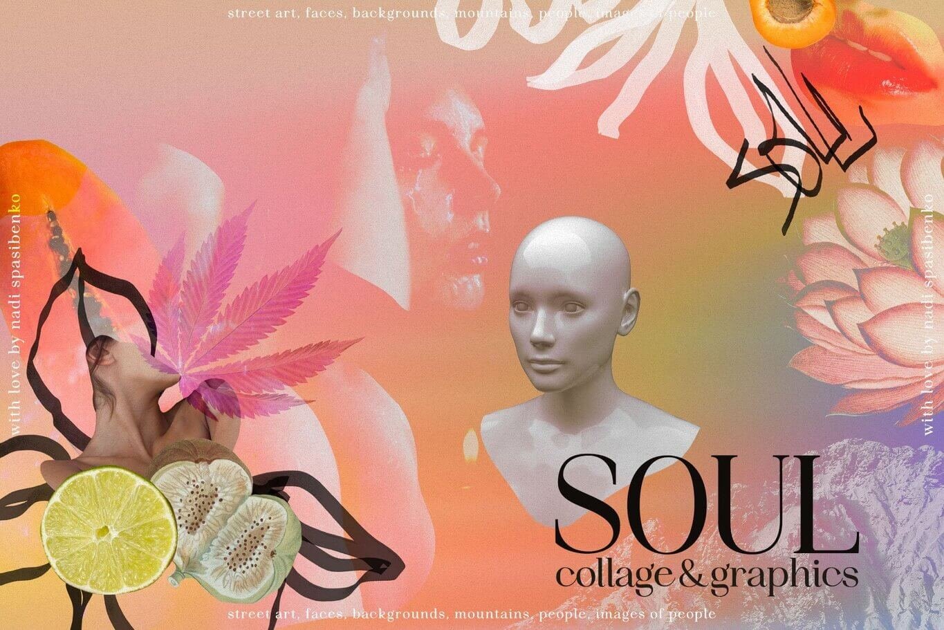 the SOUL - Collages & Graphics Clipart