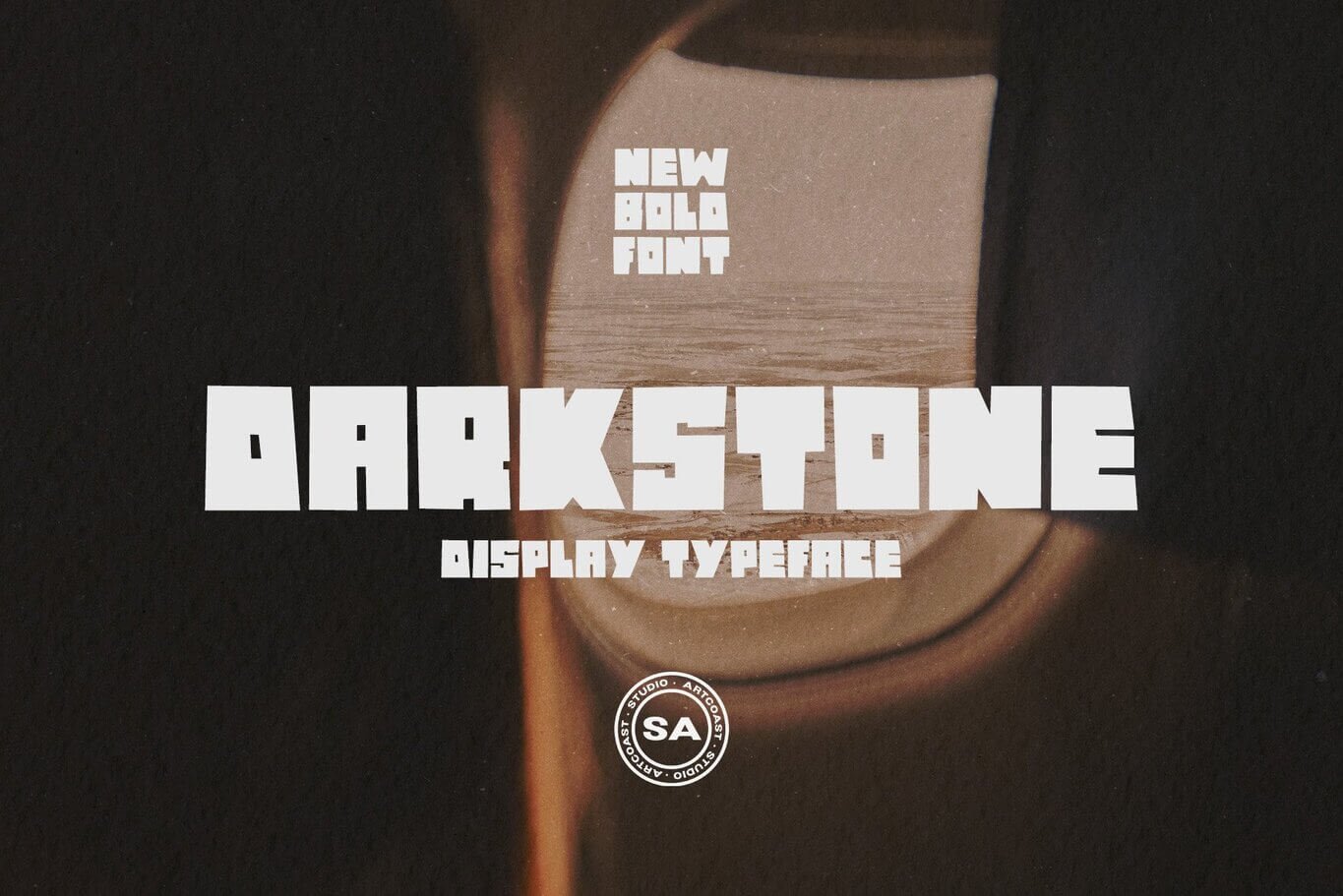 Dark Stone - Cartoon Bold Font
