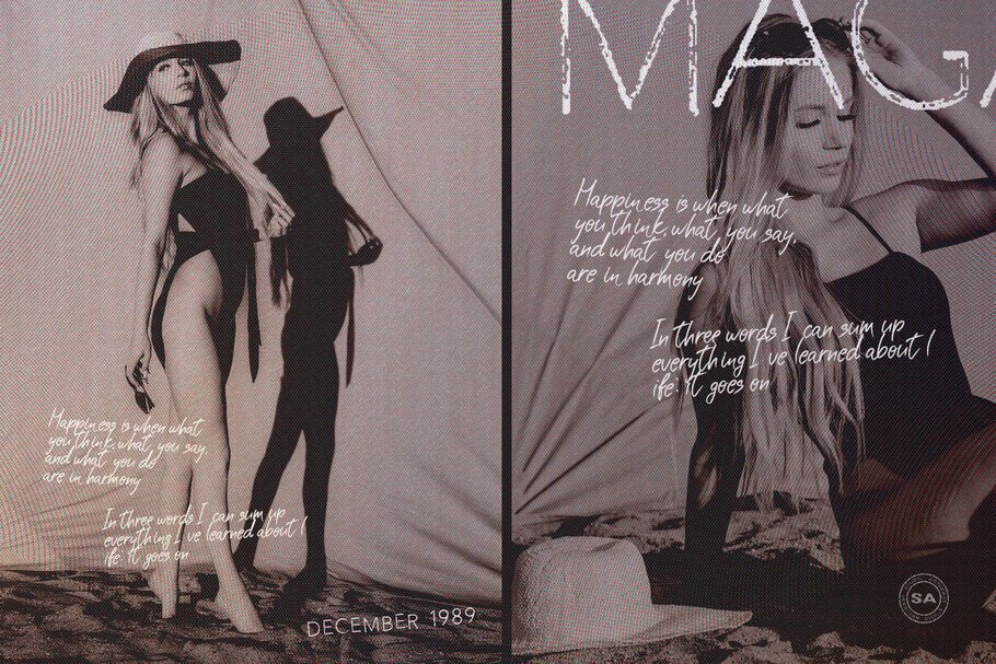 Alison Handwritten Font Duo