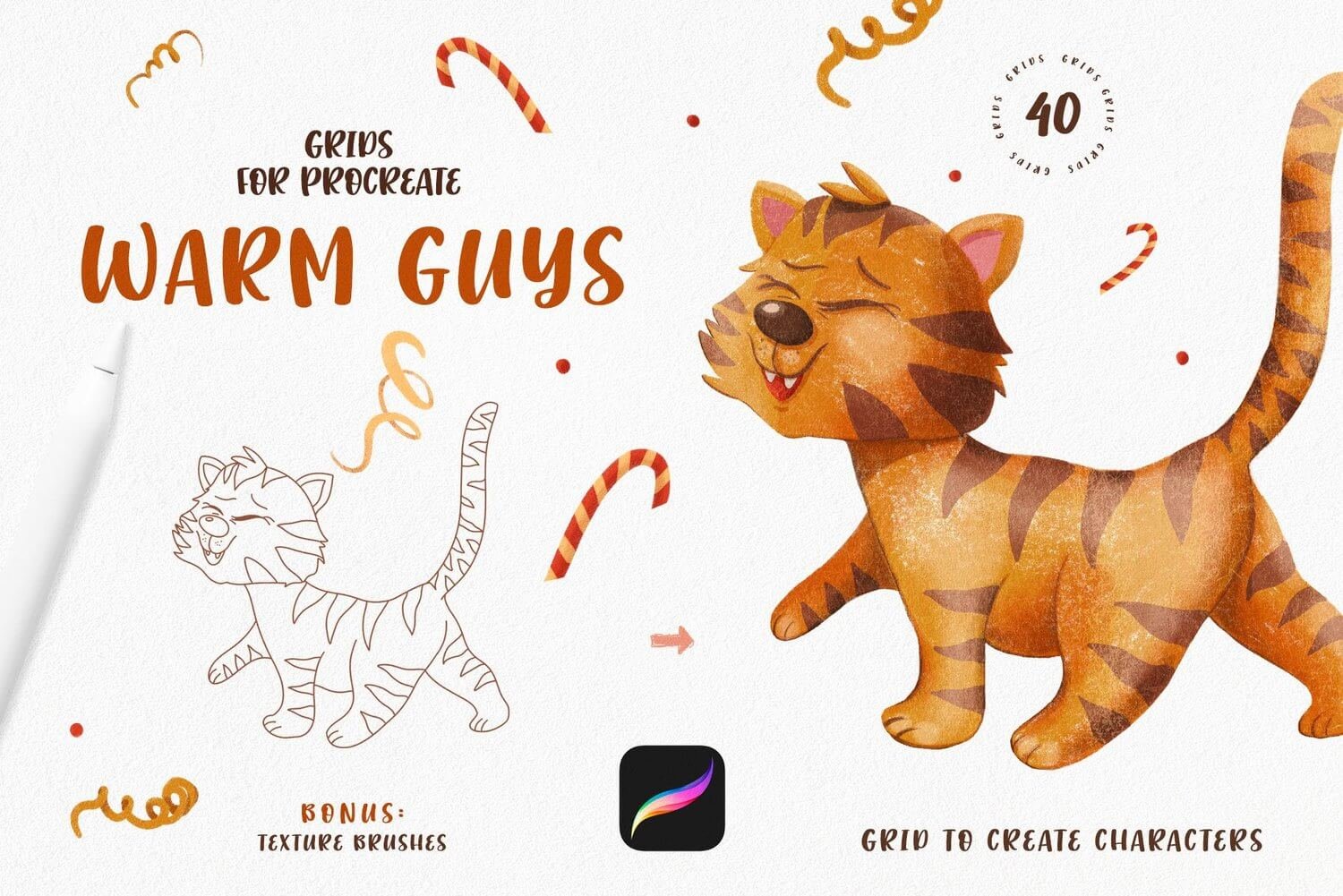 SUPER BUNDLE 1100+ Procreate Brushes & Stamps